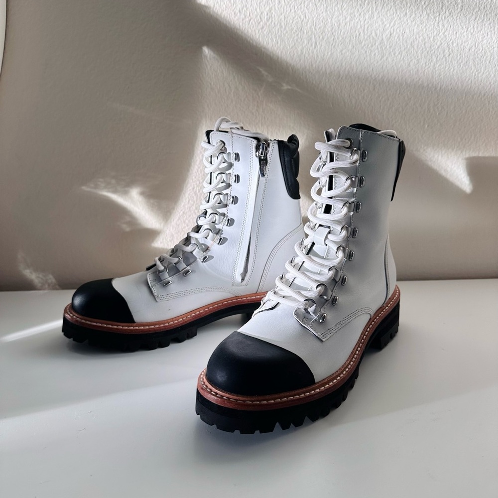 Brand New Sigerson Morrison Black and White Women's Boots